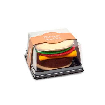 Носки унисекс Doiy DOIY_Burger_Socks коричневые 36-44