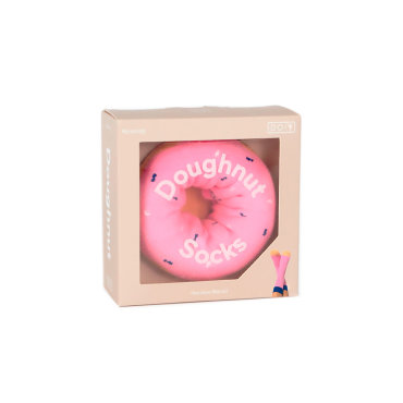 Носки унисекс Doiy DOIY_Doughnut_Socks_Pink розовые 36-44