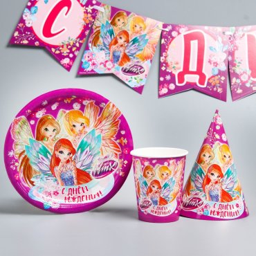 Бумажная посуда WINX