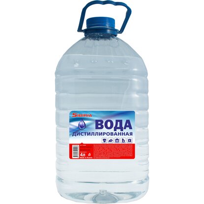 Вода дистиллированная Sibiria 4 л