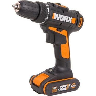 Дрель-шуруповерт WORX WX101.2 20В ЗУ кейс