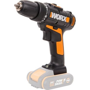 Дрель-шуруповерт WORX WX101.9 20В без АКБ и ЗУ