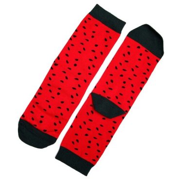 Носки Socks'N'Roll W-ZBS-010, размер 35-39, красный/черный