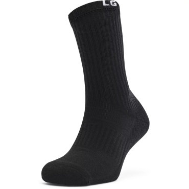 Набор носков унисекс Under Armour UA Core Crew 3PK черный L
