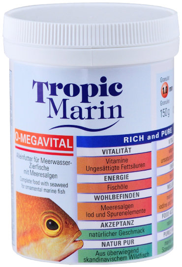 Биологическая добавка для аквариума Tropic Marin O-Megavital-1,0 75г