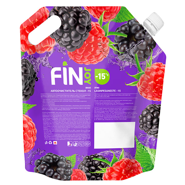Стеклоомыватель FIN JOY Fruity зимний -15 °С 3 л