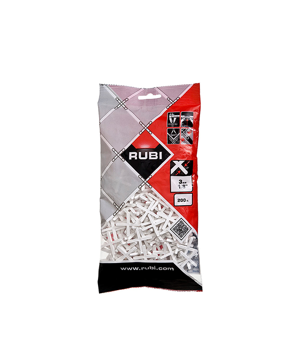 Крестики для плитки Rubi 3 мм (200 шт.)