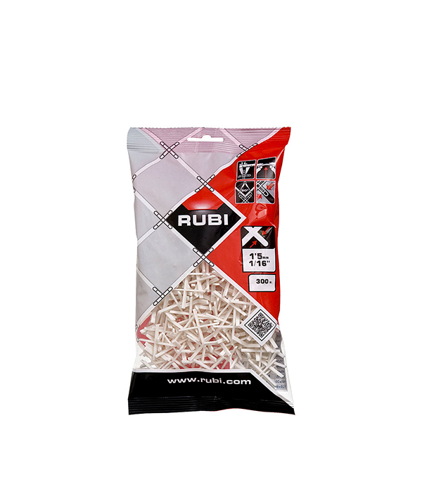 Крестики для плитки Rubi 1,5 мм (300 шт.)