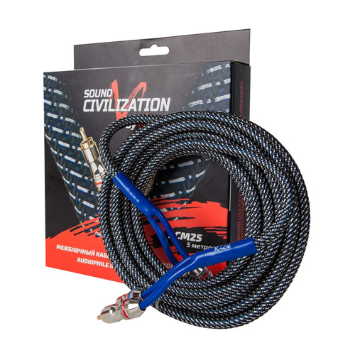 Акустический кабель Kicx RCA SCM25