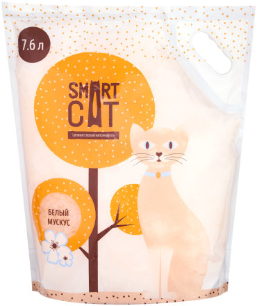 Smart Cat силикагелевый наполнитель с ароматом