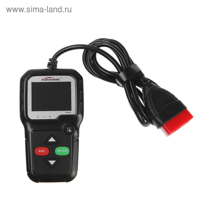 Автосканер Konnwei KW 680, цветной экран, русский язык, все протоколы