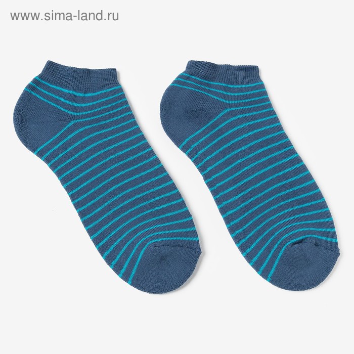 Носки женские махровые НЖ10-2745, цвет джинсовый, р-р 23-25