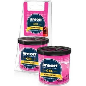 Ароматизатор автомобильный Areon GEL CAN ''Бабл Гам'' Bubble Gum