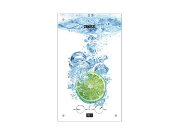 водонагреватель проточный газовый ZANUSSI GWH 10 Fonte Glass Lime лайм