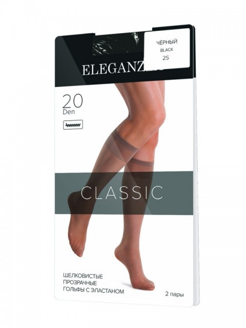 Гольфы ELEGANZZA Classicblack