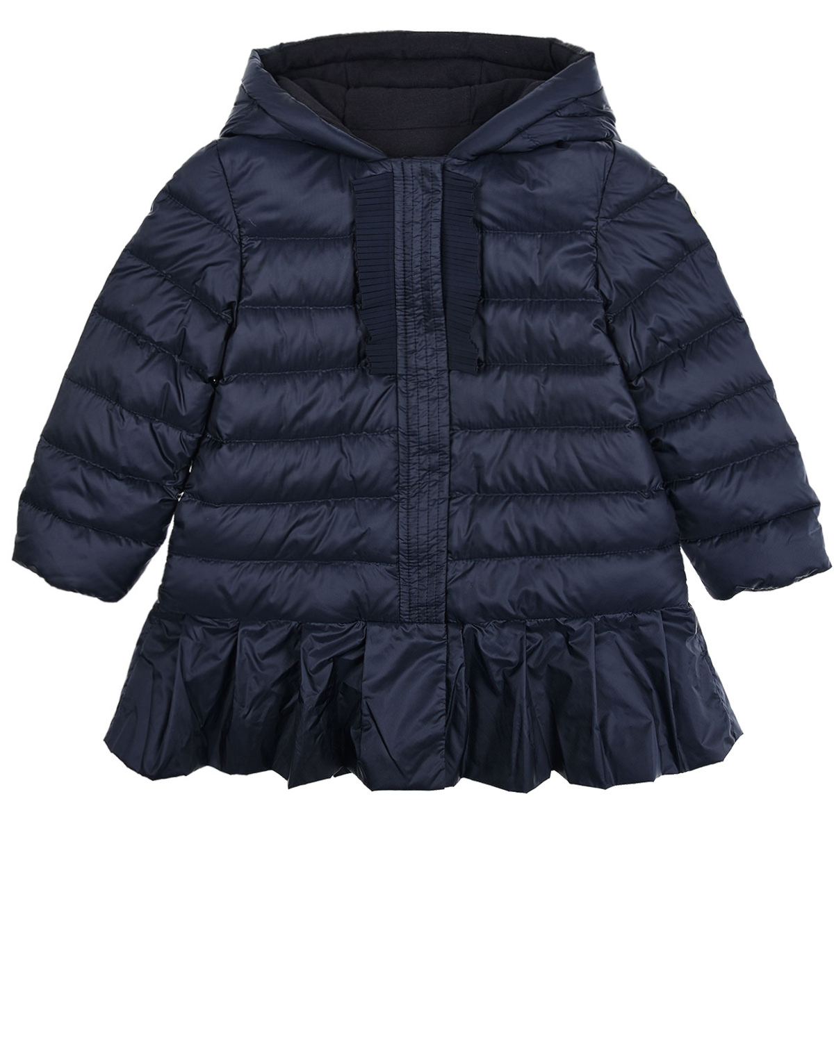 Стеганая куртка с рюшами Moncler