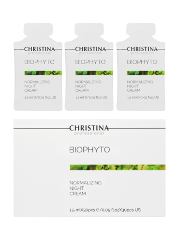 Bio Phyto Normalizing Night Cream sachets kit 30 pcs