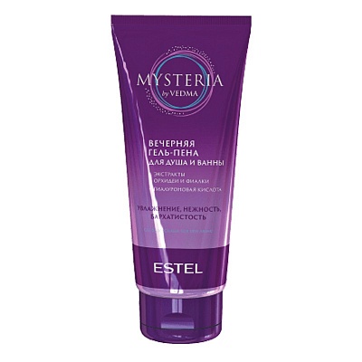 Estel, Mysteria by Vedma - вечерняя гель-пена для душа и ванны, 200 мл