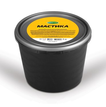 Мастика OILRIGHT резинобитумная антикоррозионная 5 кг ведро