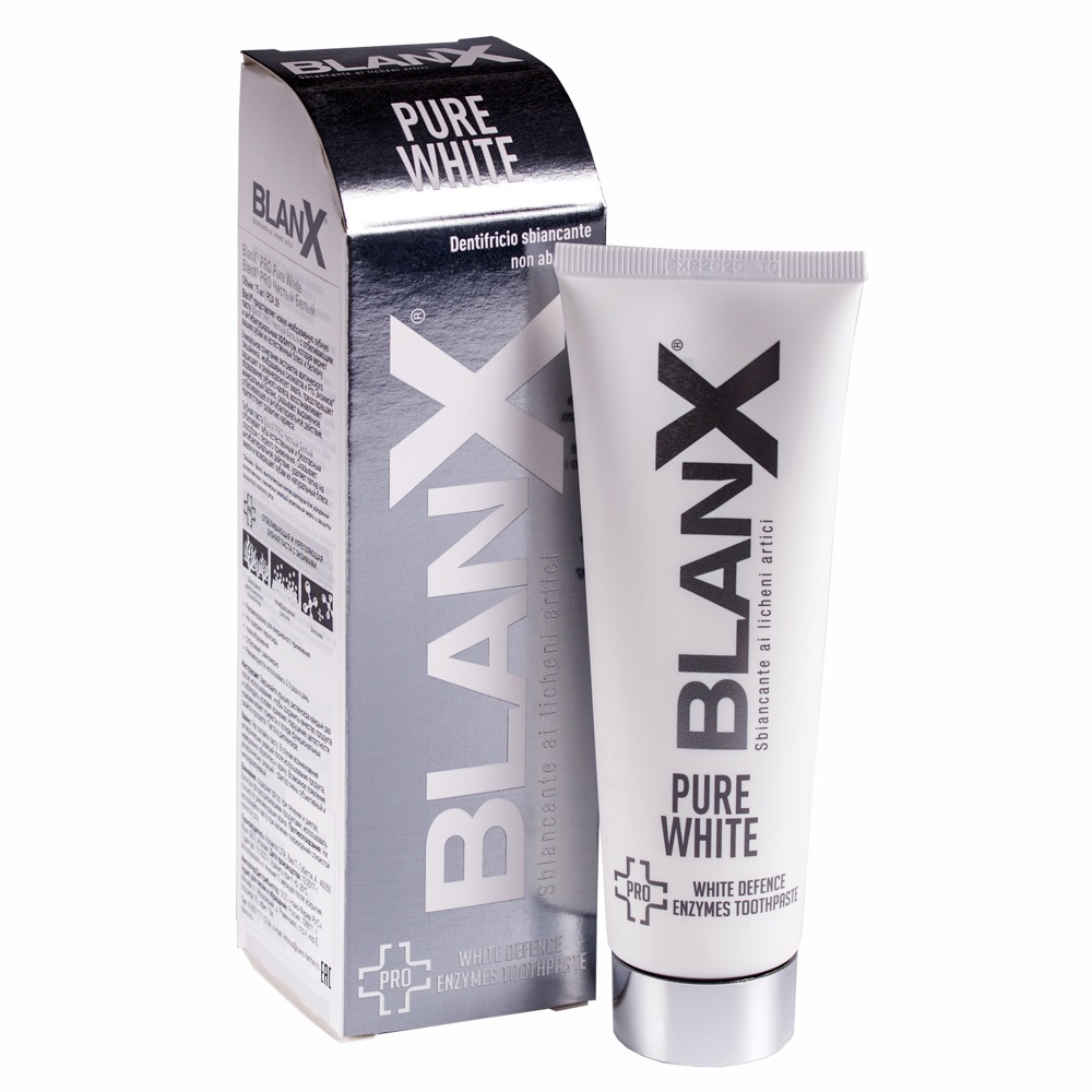 Зубная паста BlanX Pro Pure White, 75мл
