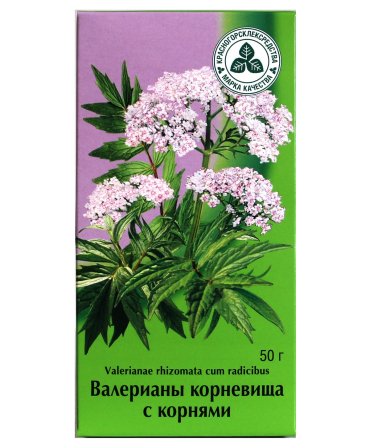 Красногорсклексредства корневище Валерианы 50 г