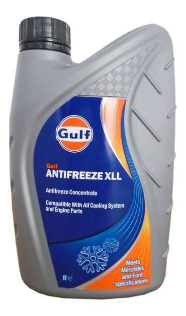 Антифриз GULF ANTIFREEZE XLL G12 красный концентрат 1л