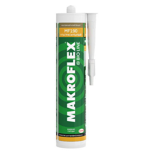 Клей монтаж. Makroflex MF190 (1744679) 0.25л 0.25кг