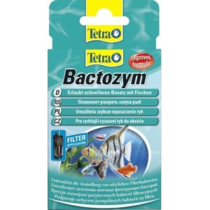 Препарат Tetra Bactozym обеспечивающий биологическую активность фильтра 10капс (140257)