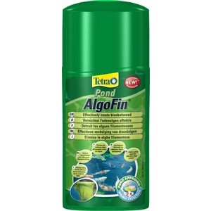 Препарат Tetra Pond AlgoFin Effectively Treats Blanket Weed для эффекивной борьбы с нитчатыми водорослями в пруду 1л