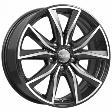 Диски R17 5x114,3 7J ET45 67,1 K&K КС867 (17_CX-5 KF) алмаз черный