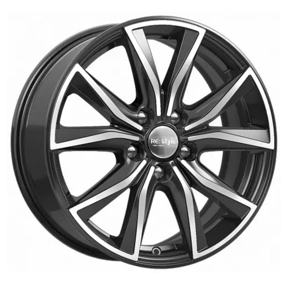 Диски R17 5x112 7J ET40 57,1 K&K КС867 (ZV 17_Tiguan) алмаз черный