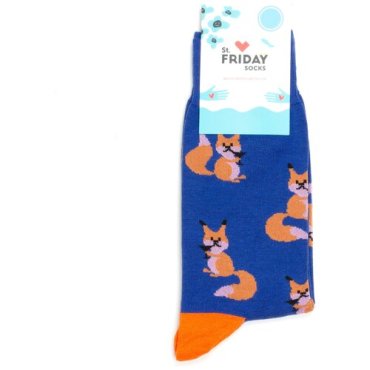 Носки с рисунками St.Friday Socks - Белочки с бокалами 34-37