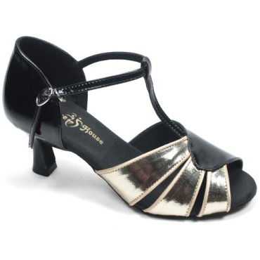 Туфли Dance House S-84А black/gold 37 (Размер производителя)