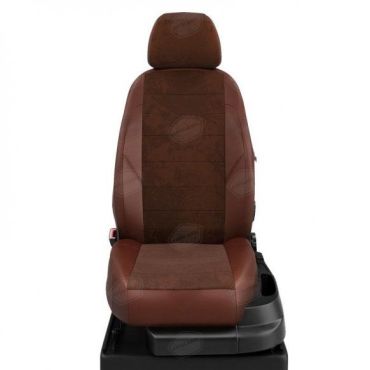 Комплект чехлов Hyundai Matrix 1 2002-2014 экокожаАвтолидер HY15-0401-EC43