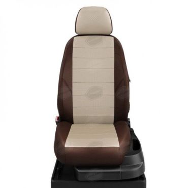 Автомобильные чехлы Citroen C4 1 1999-2020 коричневыйАвтолидер CI04-0101-EC21